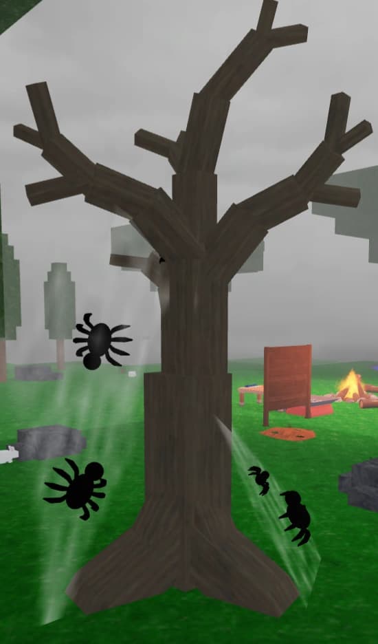 Spider Infested Tree