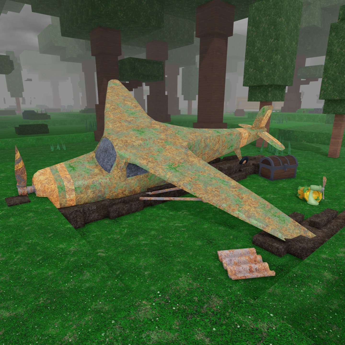 Plane Wreckage