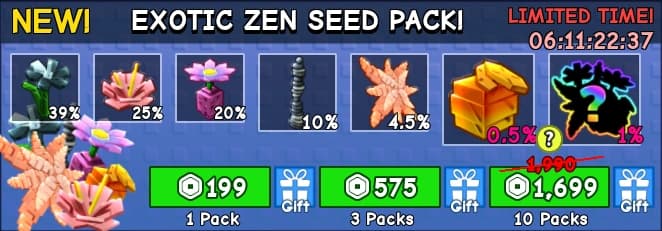 Exotic Zen Seed Pack