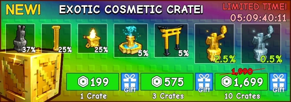 Exotic Cosmetic Crate