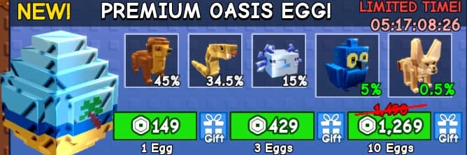 Premium Oasis Egg