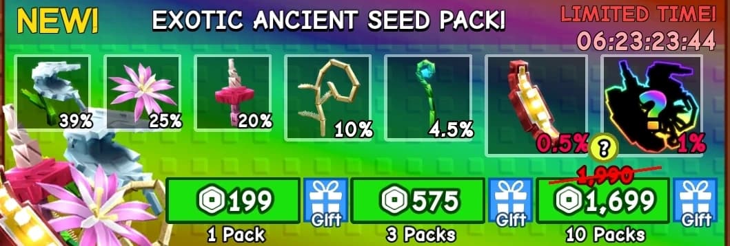 Exotic Ancient Seed Pack