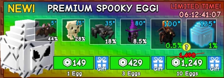 Premium Spooky Egg