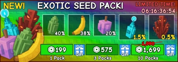 Exotic Seed Pack