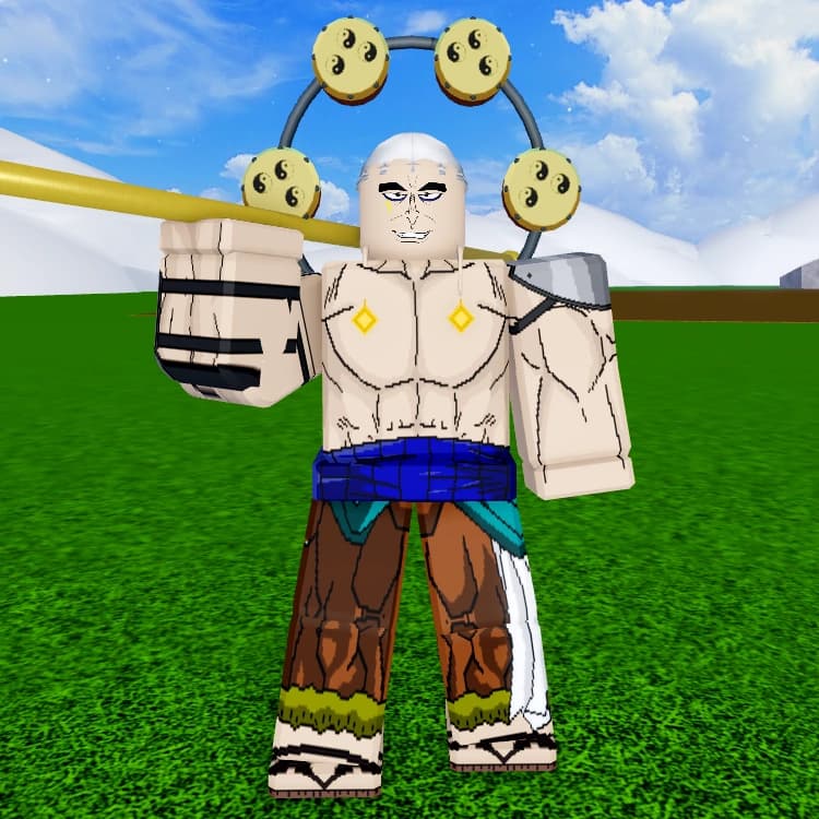 Thunder God boss — Blox Fruits Sea 1