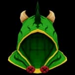 Dino Hood accessory — Blox Fruits legendary