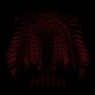Red Spikey Coat accessory — Blox Fruits rare