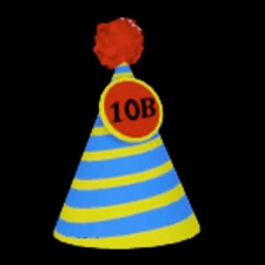 Party Hat accessory — Blox Fruits