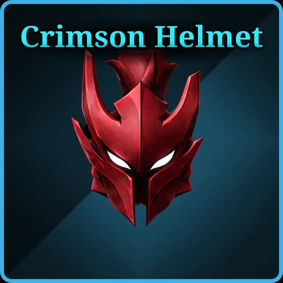 Crimson Helmet