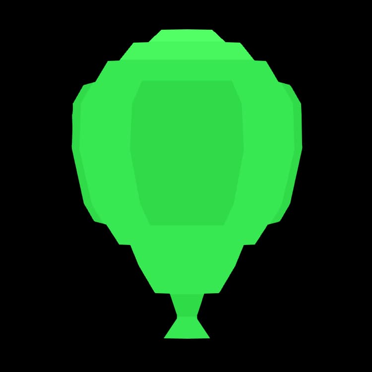 Green Balloon icon