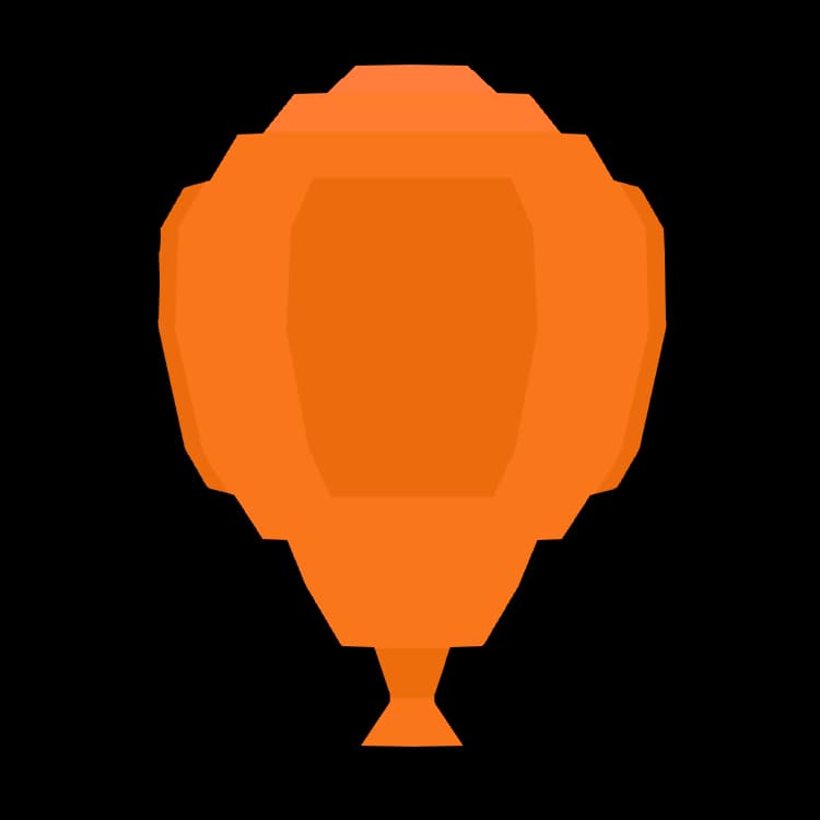 Orange Balloon icon