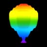 Rainbow Balloon