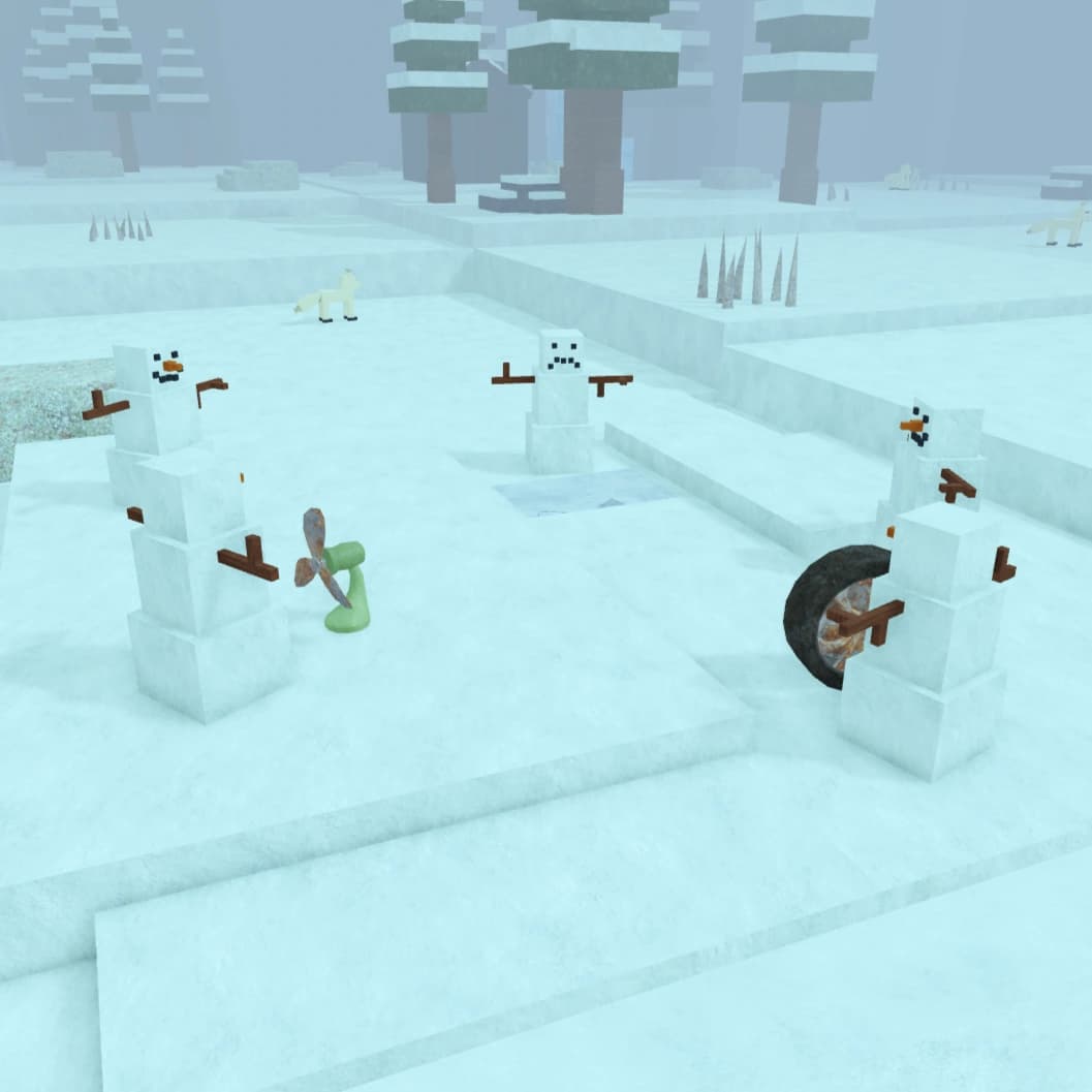 Group of Snowmen