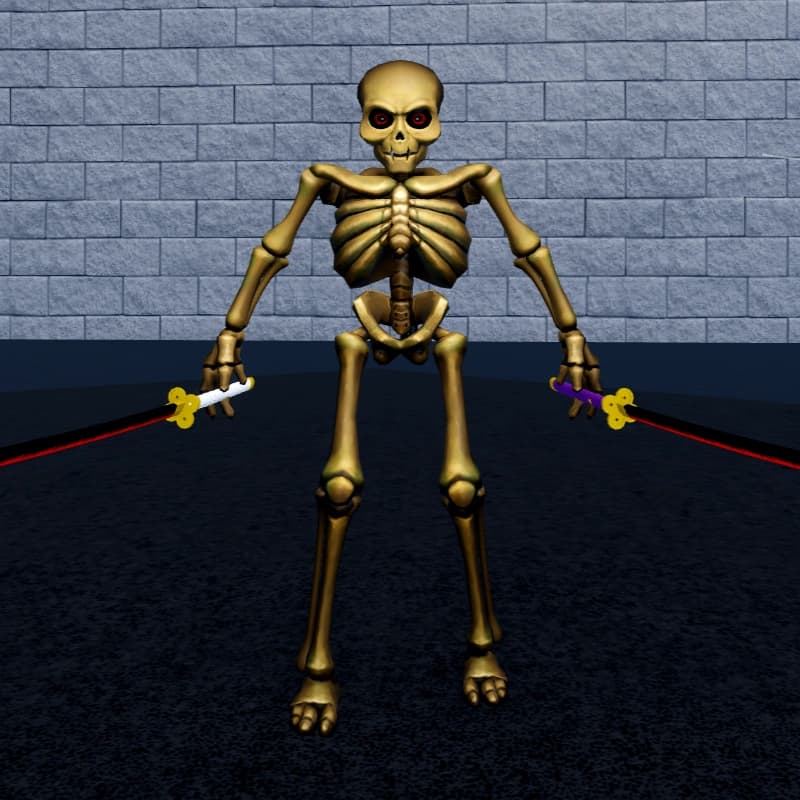 Cursed Skeleton Boss boss — Blox Fruits