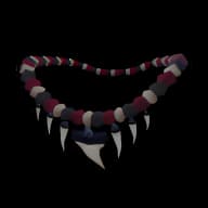 Shark Tooth Necklace accessory — Blox Fruits rare