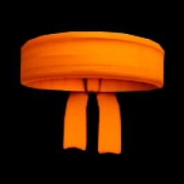 Headband (Orange) accessory — Blox Fruits