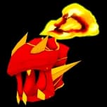 Wyvern Helmet accessory — Blox Fruits