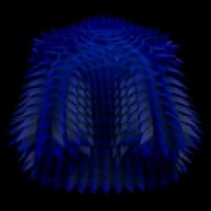 Blue Spikey Coat accessory — Blox Fruits rare