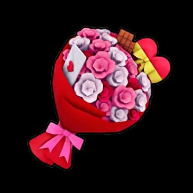 Romantic Bouquet accessory — Blox Fruits