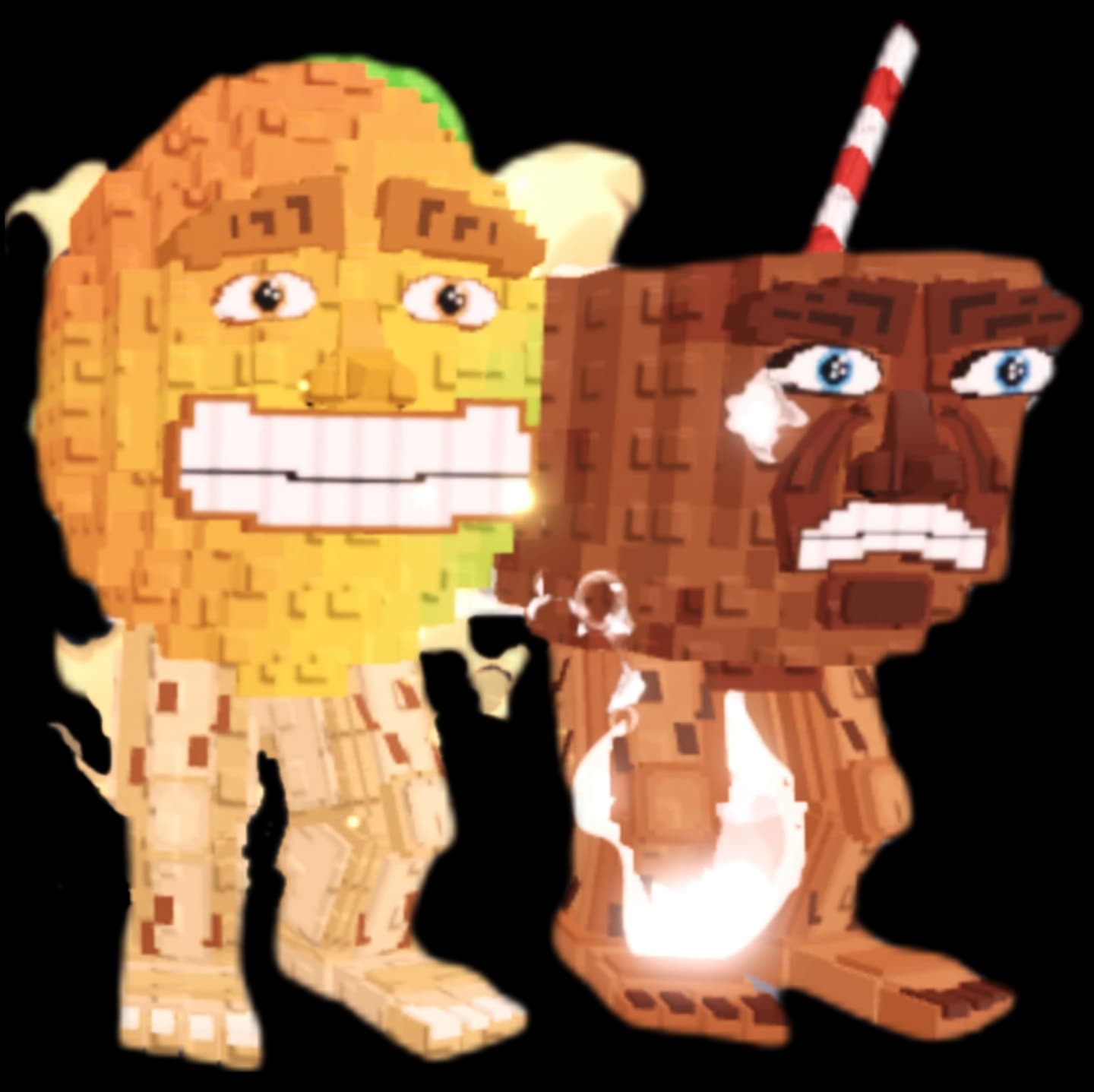 Coco and Mango