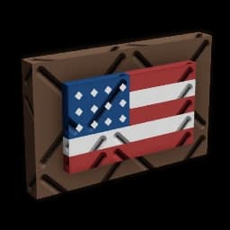 American Flag Badge