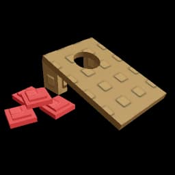 Bean Bag Toss Red