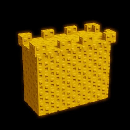 Bee Castle Straight Wall