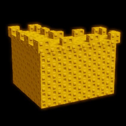 Bee Castle Wall Corner