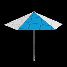 Blue Beach Umbrella