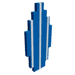 Blue Surf Board