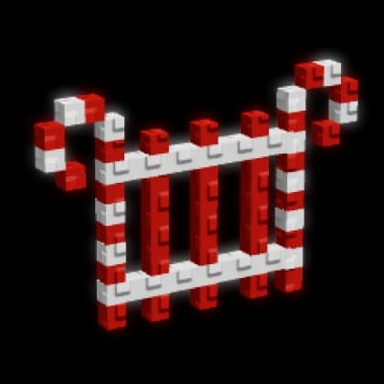 Candycane Fence