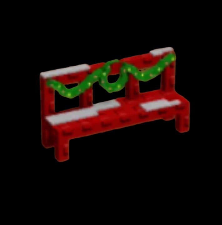 Christmas Bench
