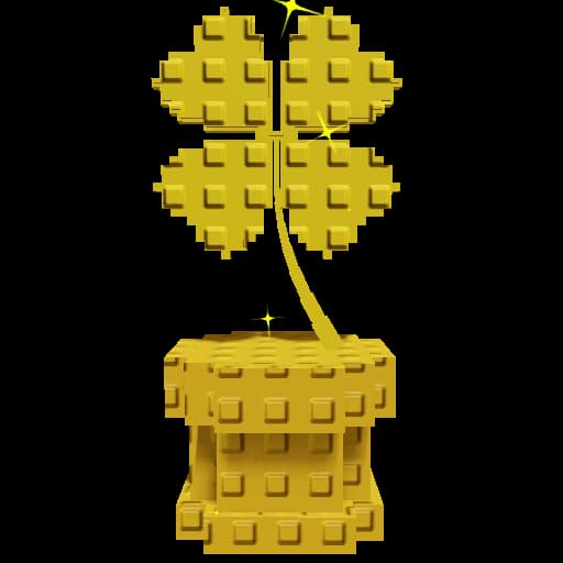 Clover Statue