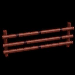 Corrupted Bamboo Fence