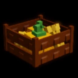 Crate Of Pumpkin Corn