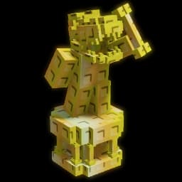 Dino Slayer Statue