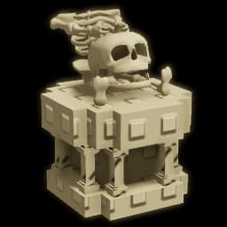 Skeleton Statue