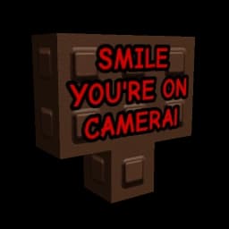 Smile on Cam Sign