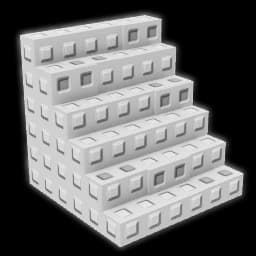 Snow Fort Staircase