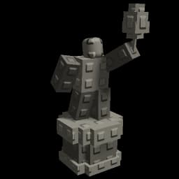 Stone Candy Blossom Statue