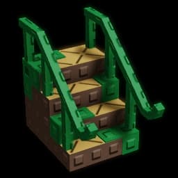 Tree Trunk Stairs