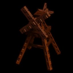 Wood Windmill