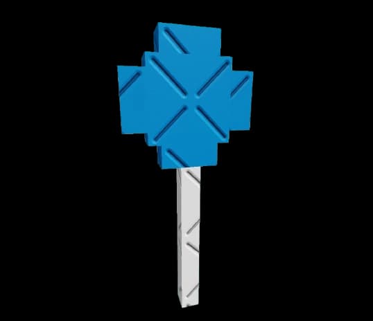 Blue Lollipop
