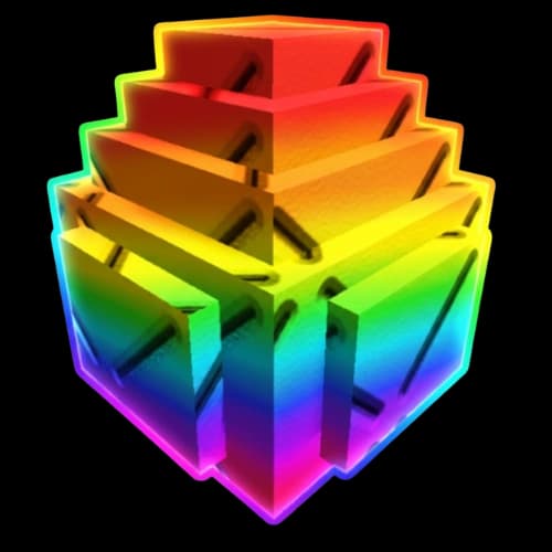 Rainbow Black Bird