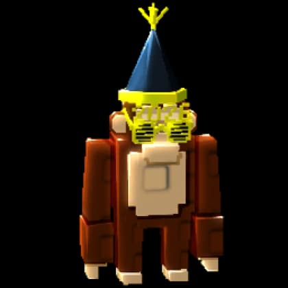 New Year's Chimp